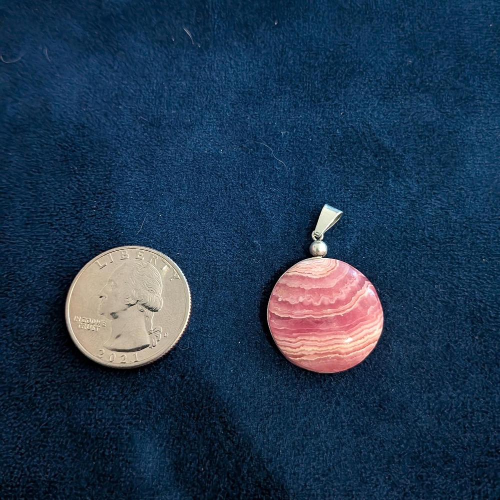 Argentine Piedra Rosa Pendant